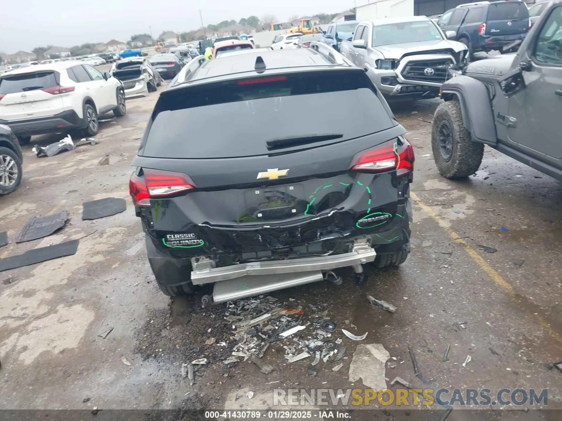 17 fotografías del automóvil dañado 3GNAXNEG7PL128386 CHEVROLET EQUINOX 2023