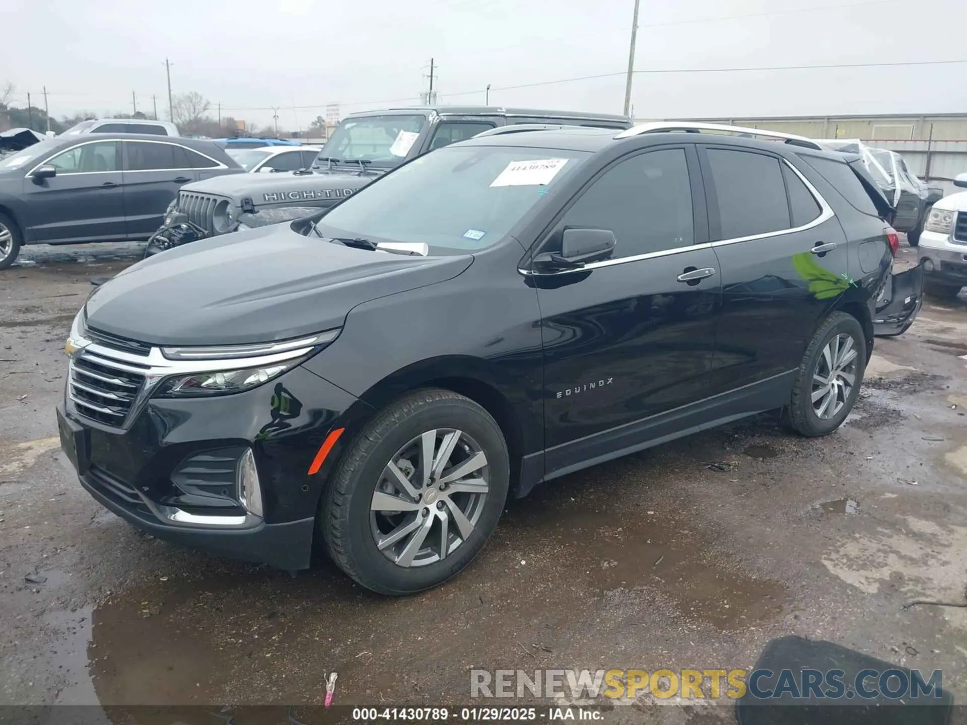 2 fotografías del automóvil dañado 3GNAXNEG7PL128386 CHEVROLET EQUINOX 2023