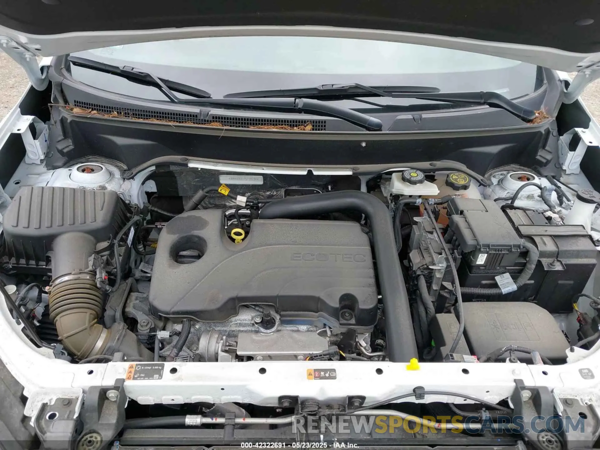 10 fotografías del automóvil dañado 3GNAXSEG1PL124784 CHEVROLET EQUINOX 2023