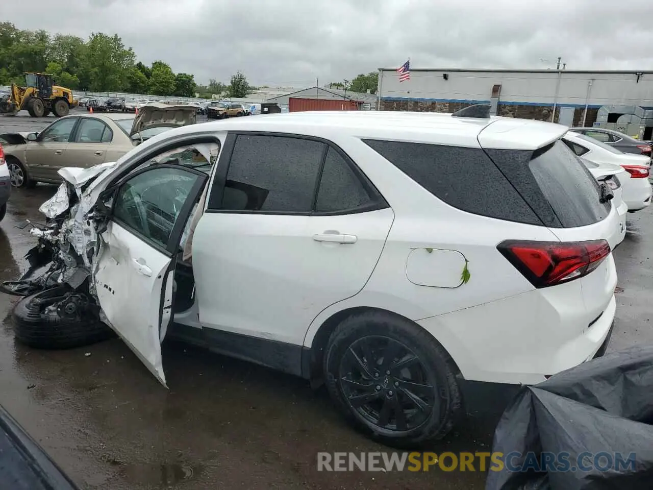 2 fotografías del automóvil dañado 3GNAXSEG5PL222832 CHEVROLET EQUINOX 2023