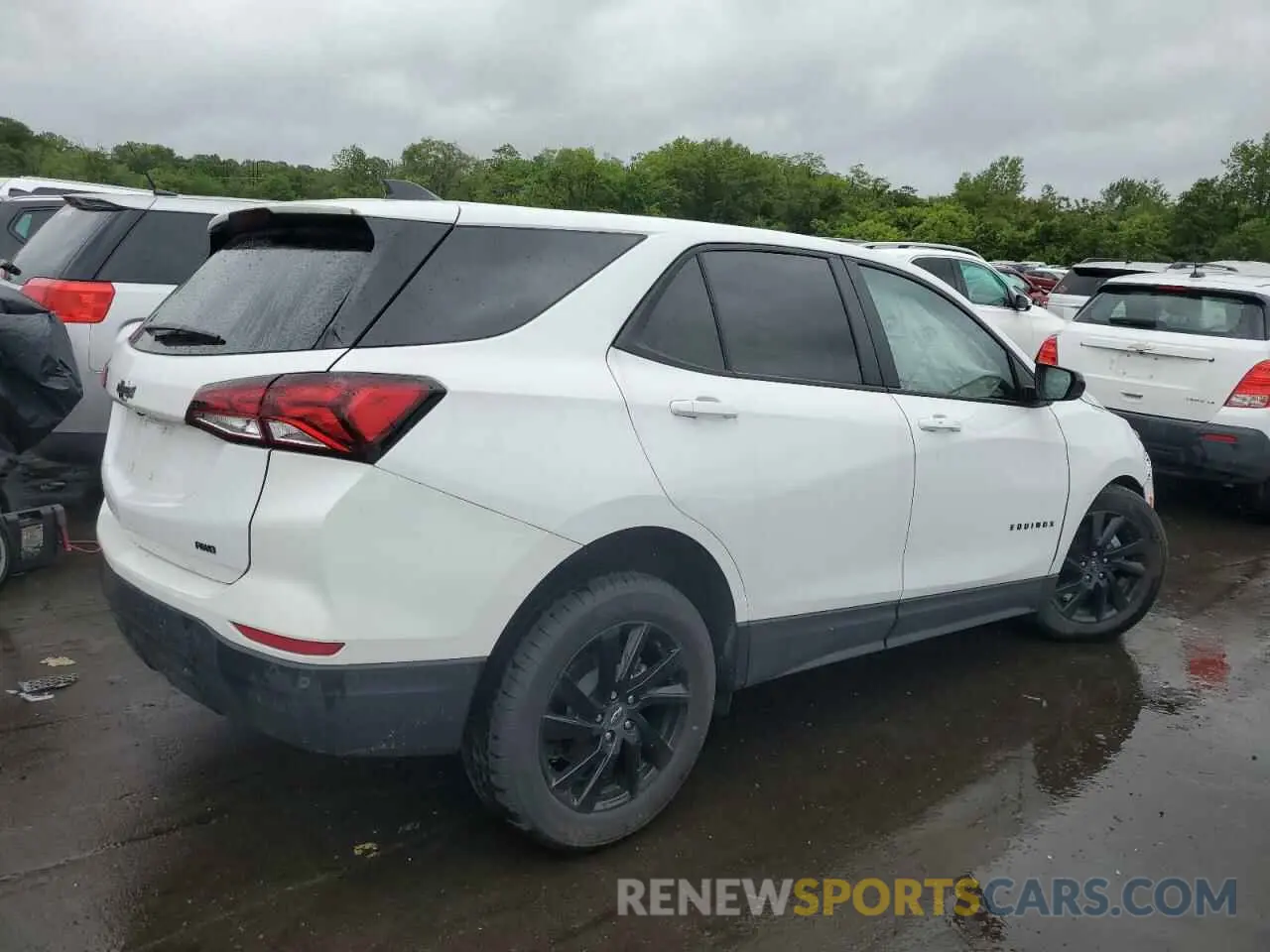 3 fotografías del automóvil dañado 3GNAXSEG5PL222832 CHEVROLET EQUINOX 2023