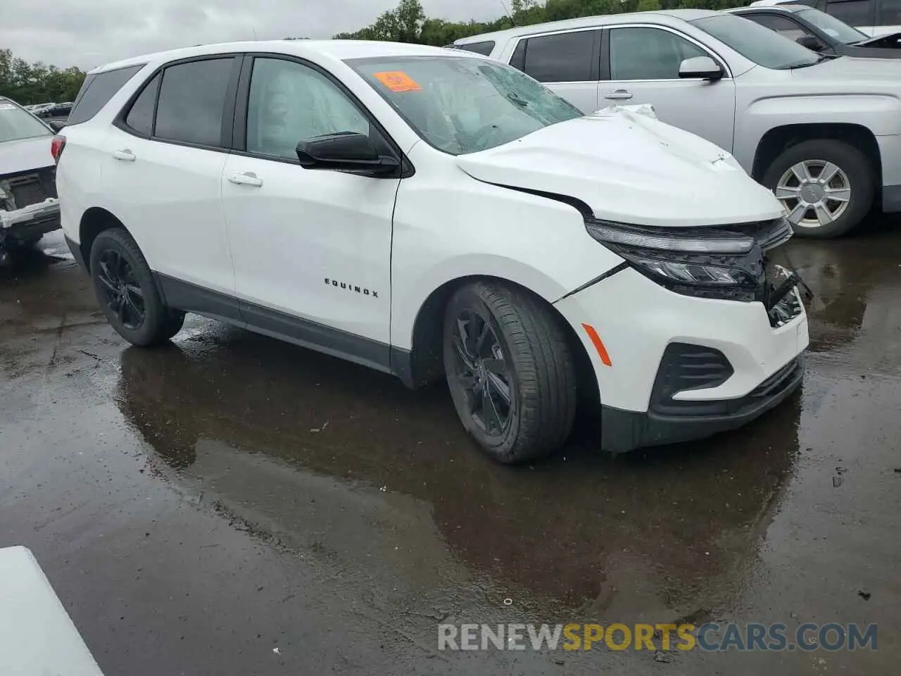 4 fotografías del automóvil dañado 3GNAXSEG5PL222832 CHEVROLET EQUINOX 2023