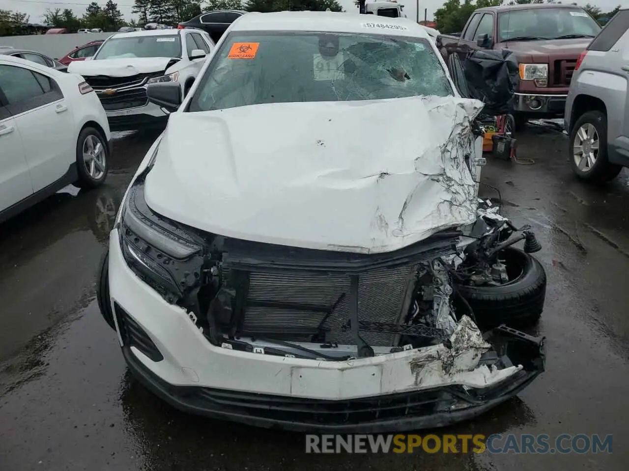 5 fotografías del automóvil dañado 3GNAXSEG5PL222832 CHEVROLET EQUINOX 2023