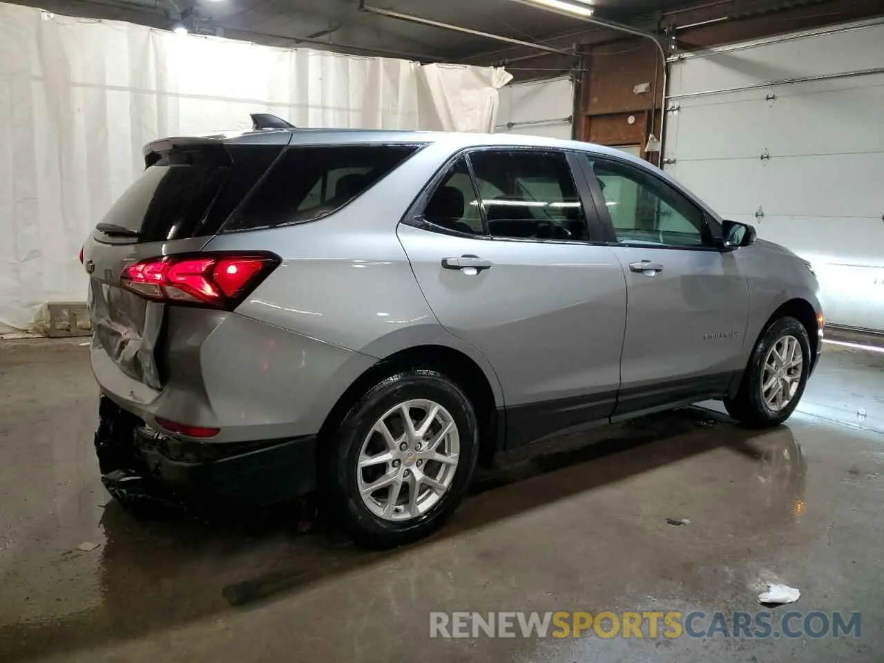 3 fotografías del automóvil dañado 3GNAXSEG7PL174248 CHEVROLET EQUINOX 2023