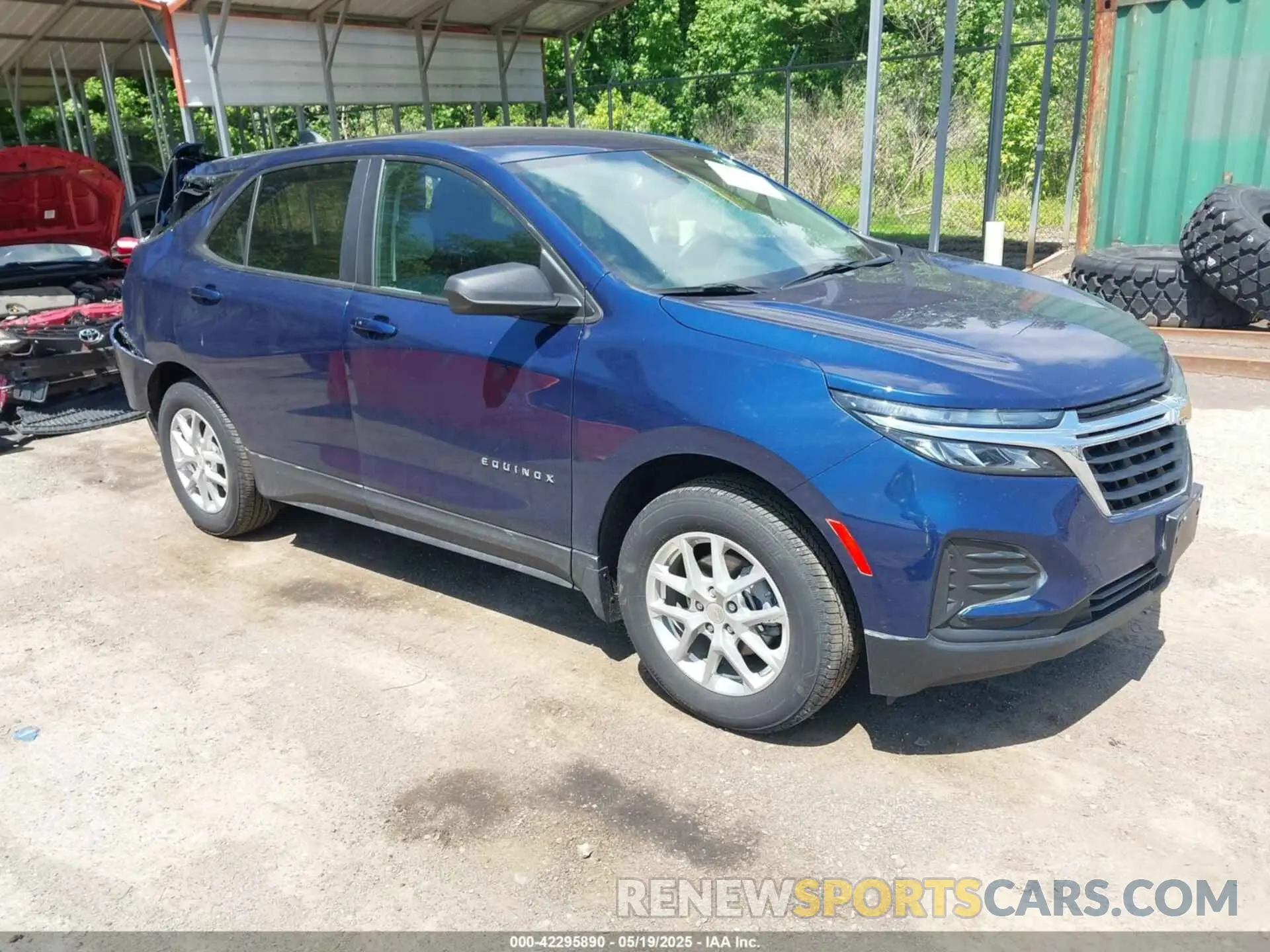1 fotografías del automóvil dañado 3GNAXSEG8PL205328 CHEVROLET EQUINOX 2023