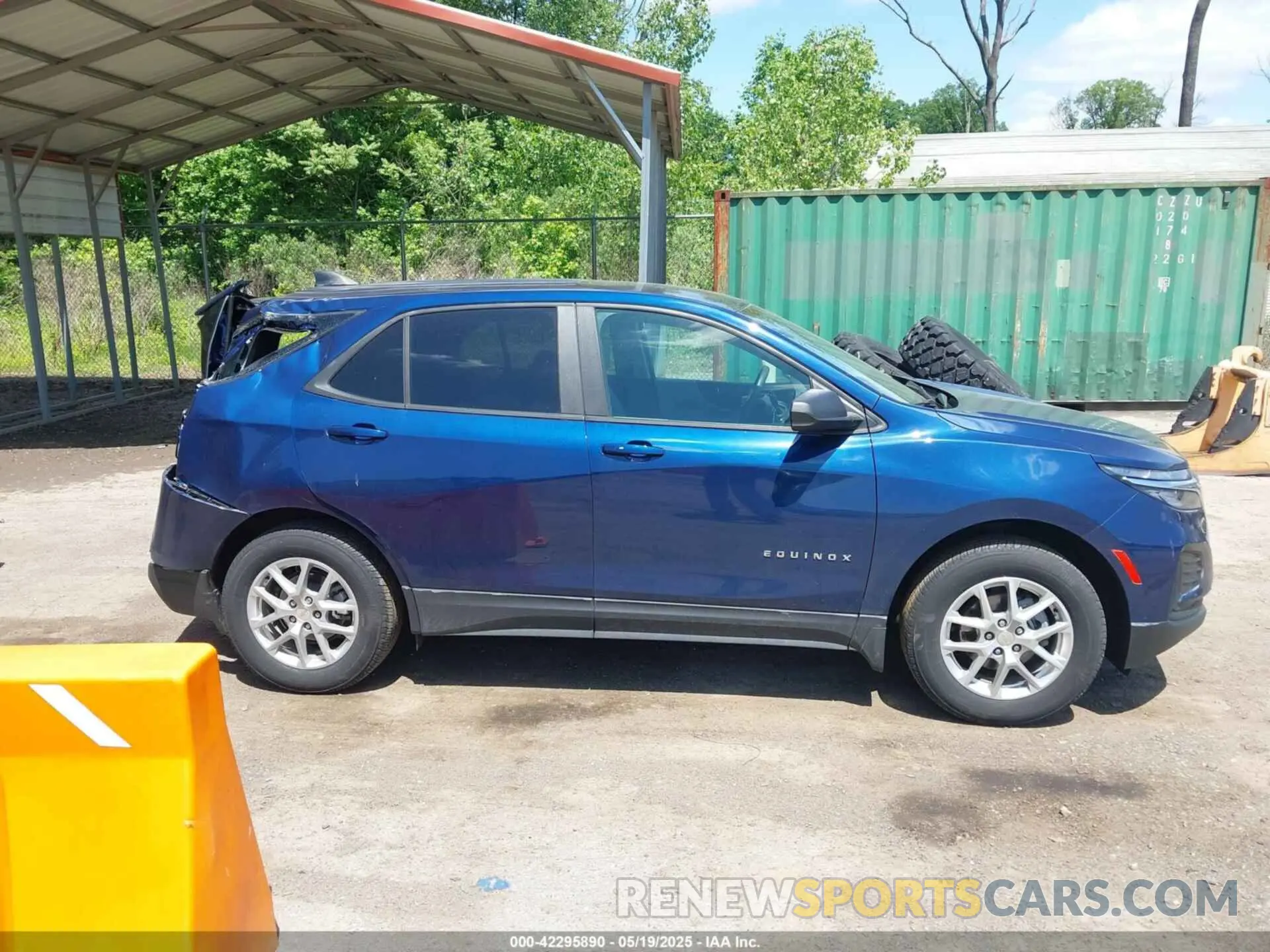 13 fotografías del automóvil dañado 3GNAXSEG8PL205328 CHEVROLET EQUINOX 2023