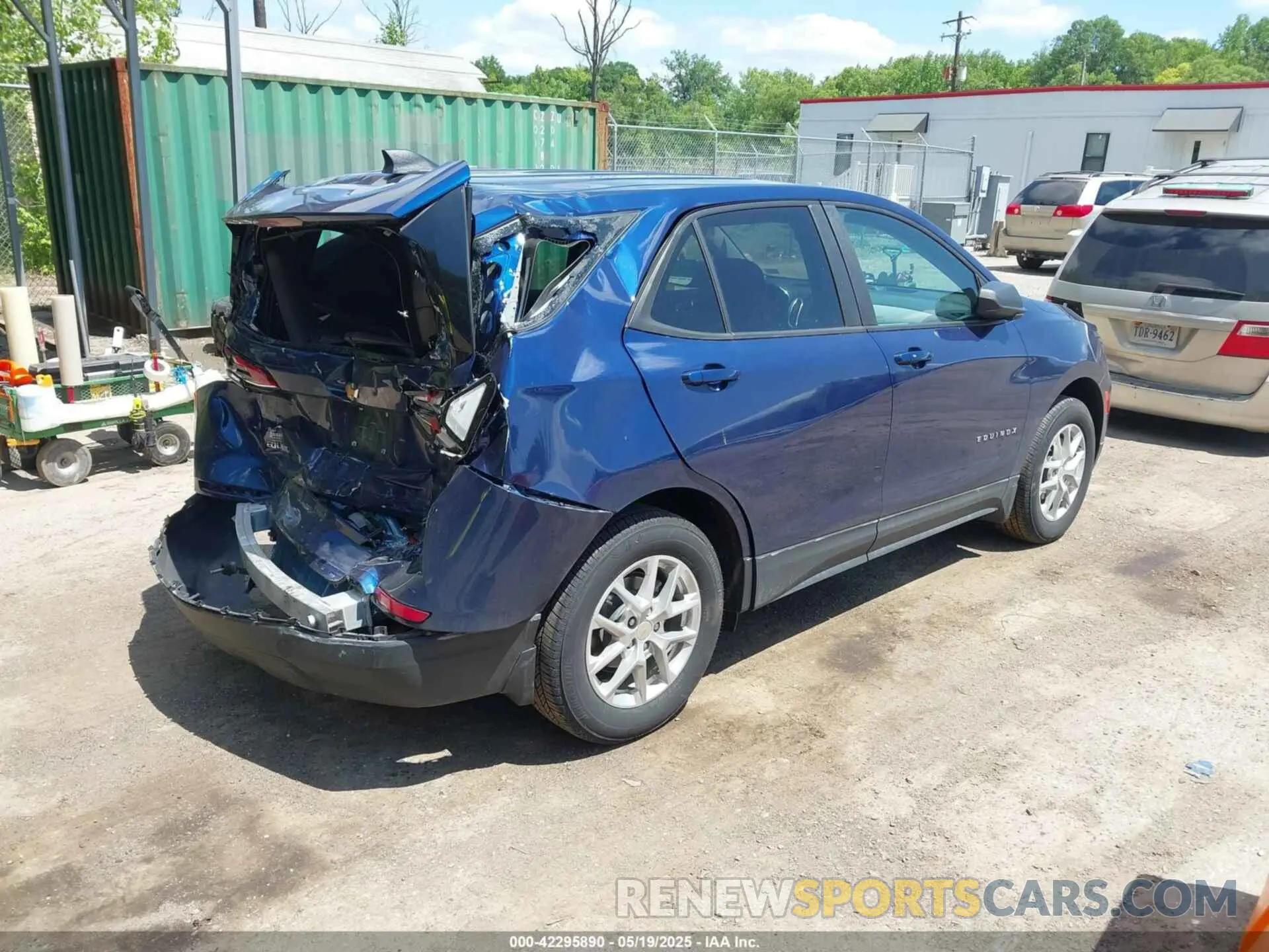 4 fotografías del automóvil dañado 3GNAXSEG8PL205328 CHEVROLET EQUINOX 2023