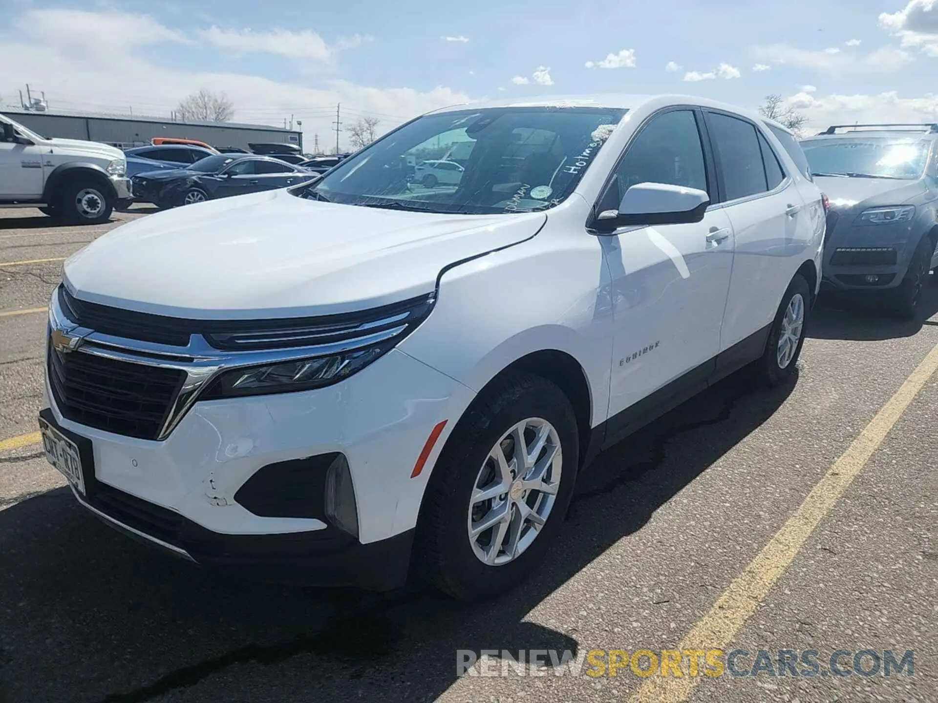 6 fotografías del automóvil dañado 3GNAXTEG0PL118223 CHEVROLET EQUINOX 2023