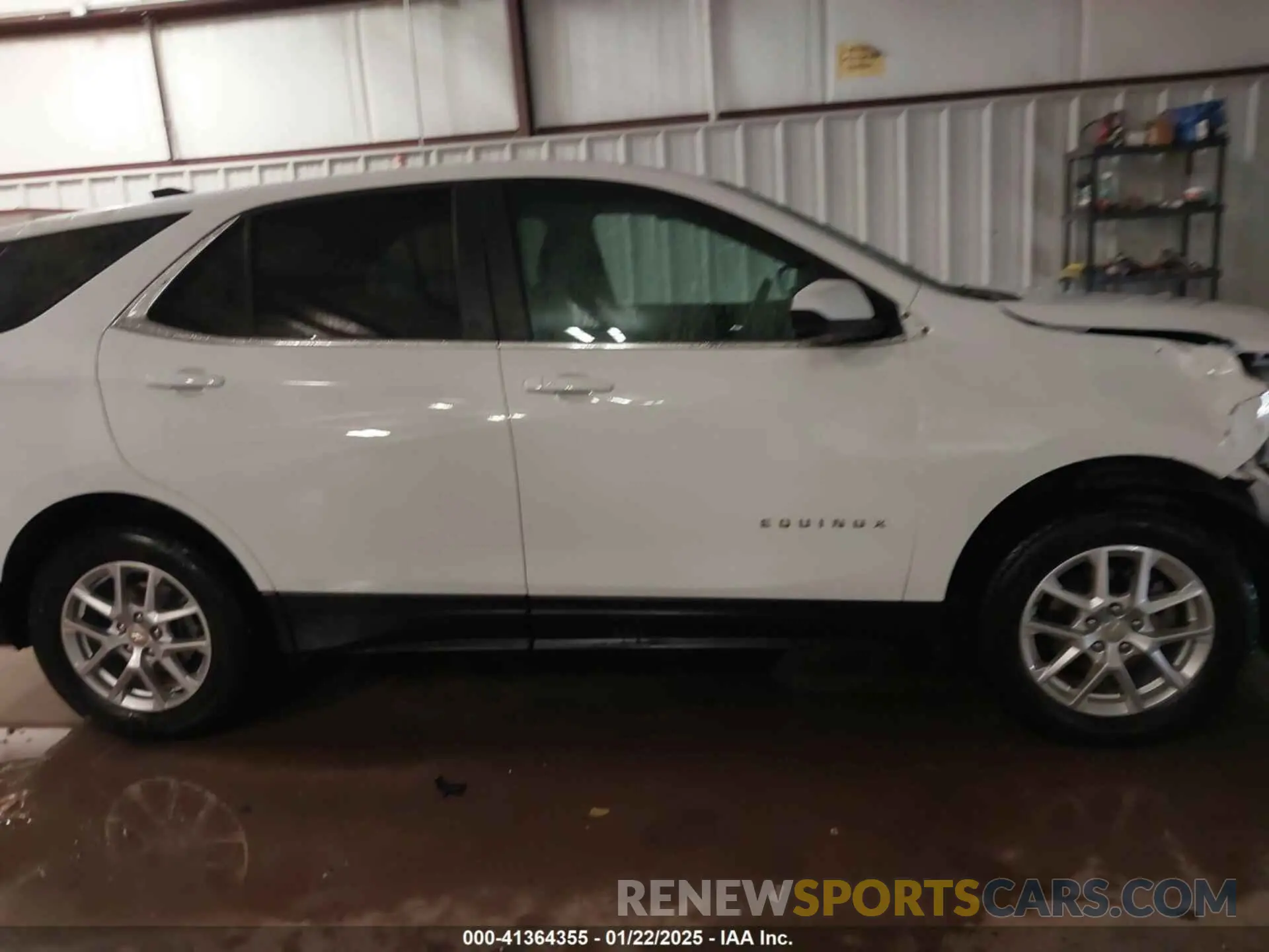 14 fotografías del automóvil dañado 3GNAXTEG0PL125902 CHEVROLET EQUINOX 2023