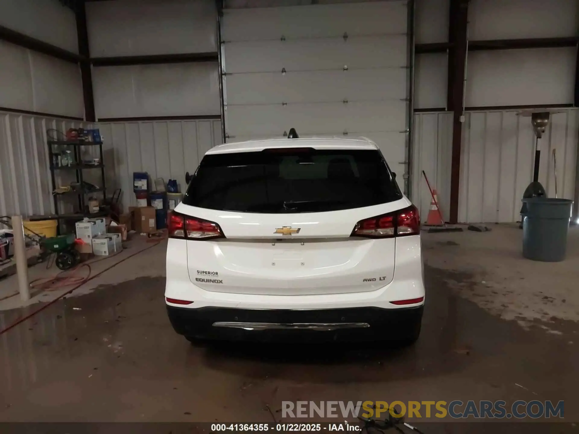 17 fotografías del automóvil dañado 3GNAXTEG0PL125902 CHEVROLET EQUINOX 2023
