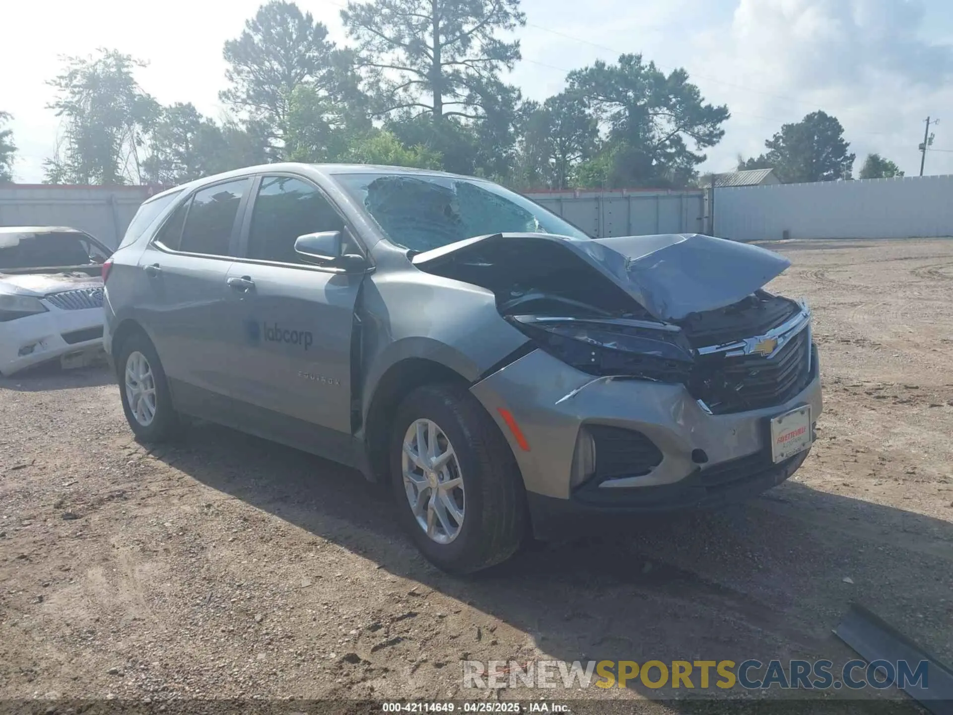 1 fotografías del automóvil dañado 3GNAXTEG0PL263942 CHEVROLET EQUINOX 2023