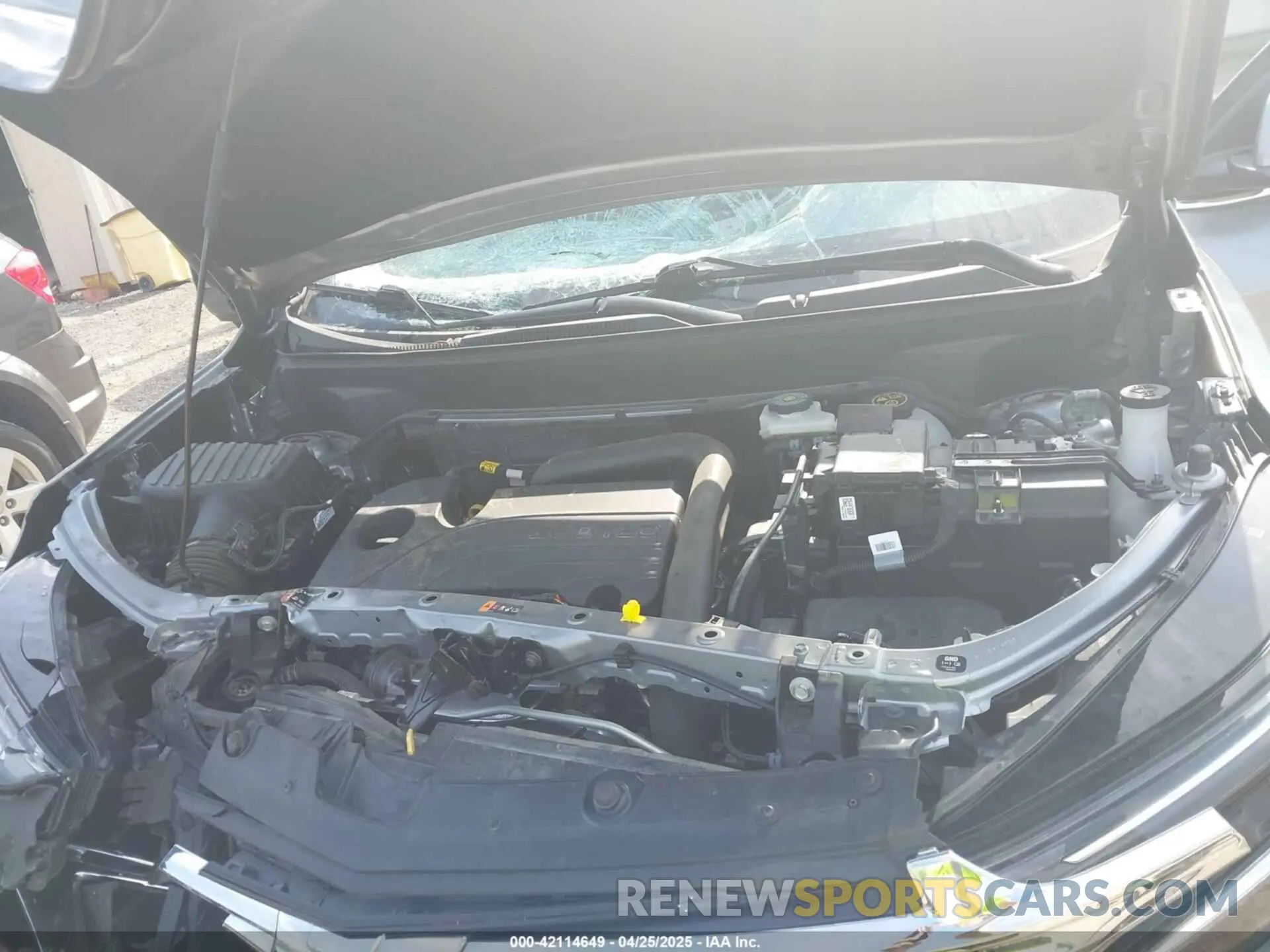 10 fotografías del automóvil dañado 3GNAXTEG0PL263942 CHEVROLET EQUINOX 2023