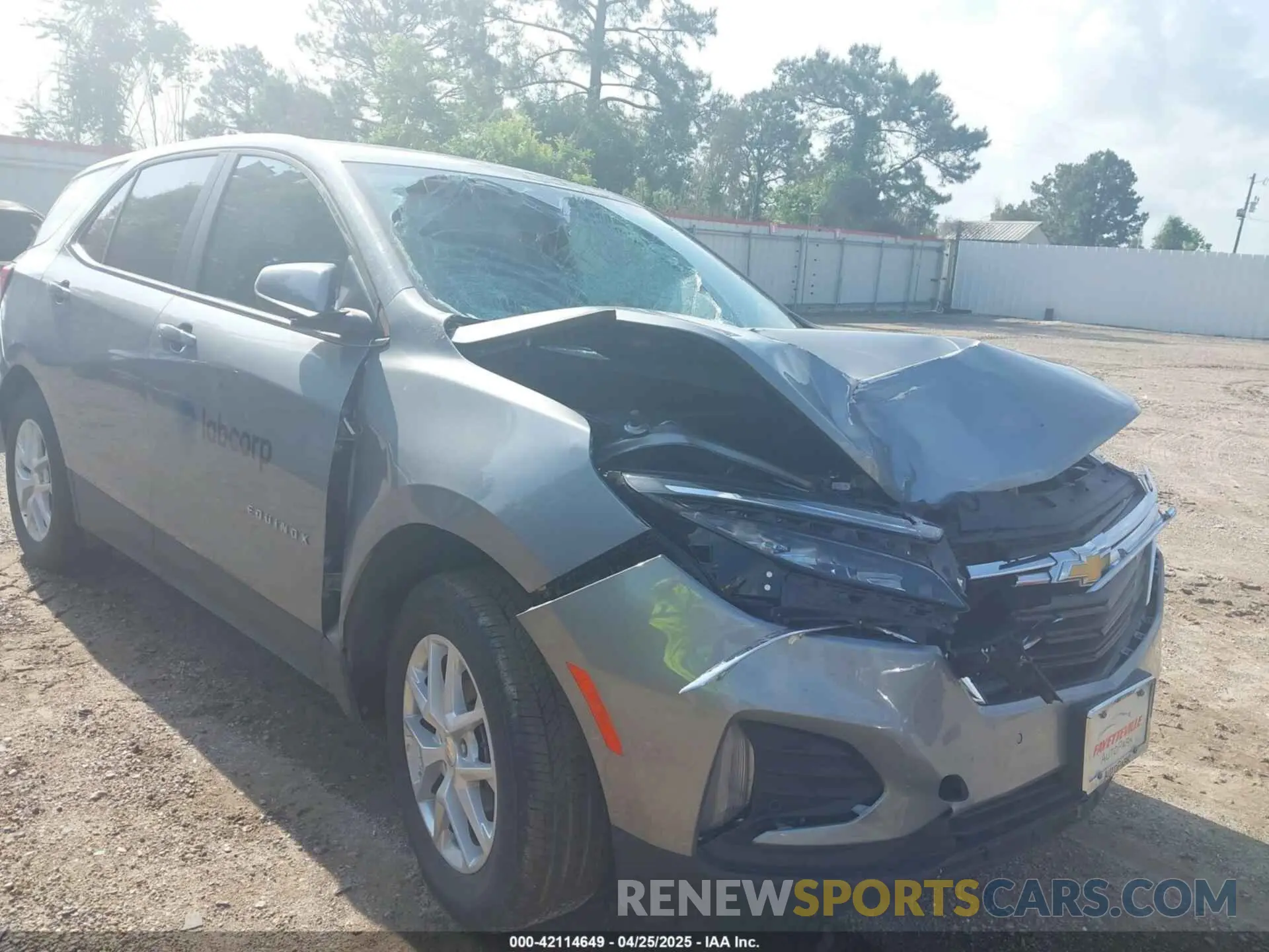 6 fotografías del automóvil dañado 3GNAXTEG0PL263942 CHEVROLET EQUINOX 2023