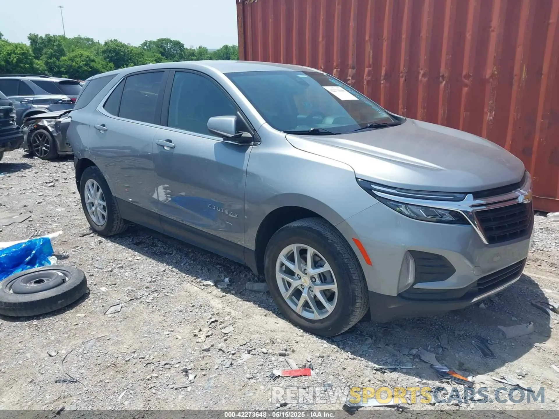 1 fotografías del automóvil dañado 3GNAXTEG0PS187015 CHEVROLET EQUINOX 2023