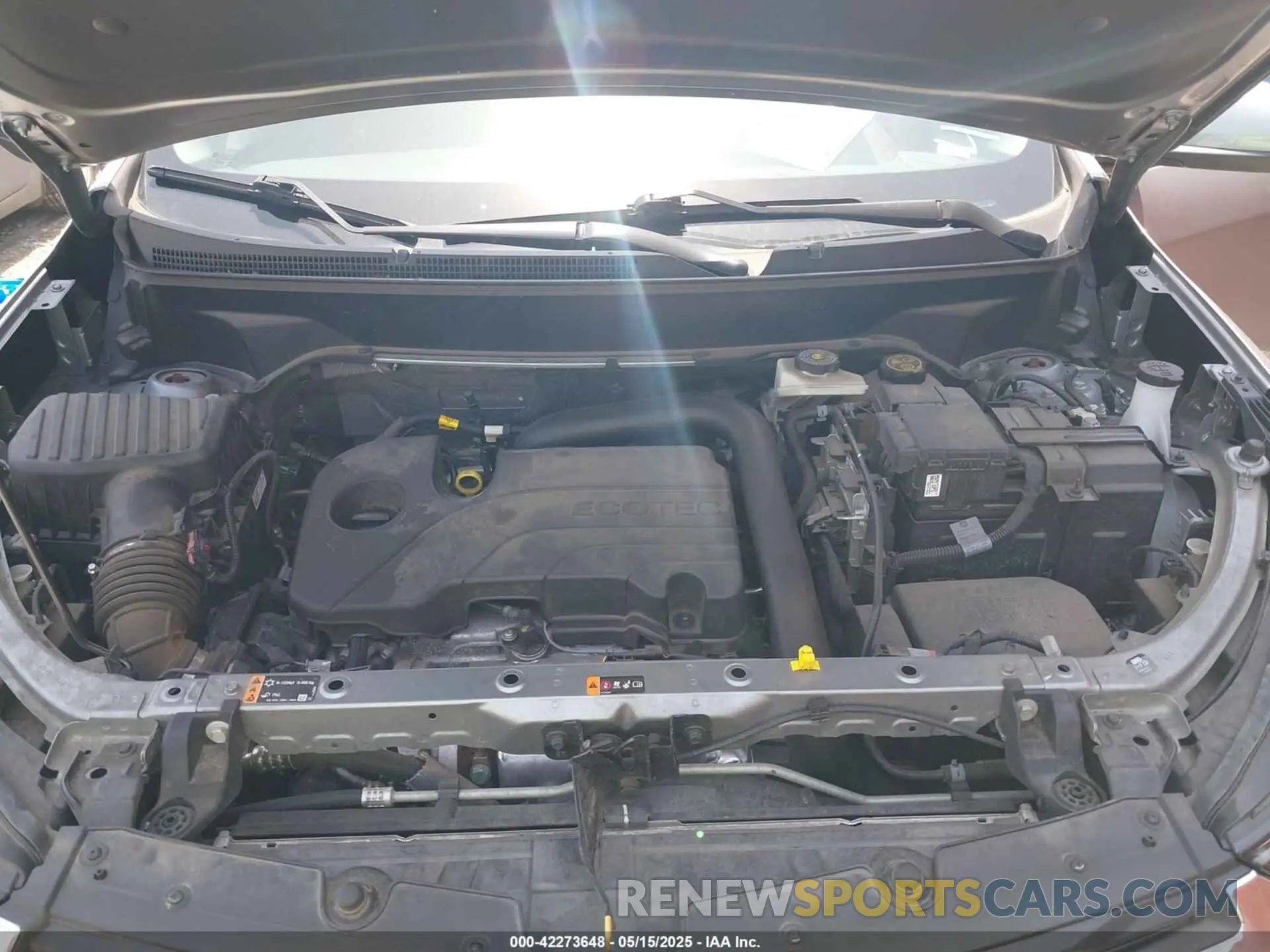 10 fotografías del automóvil dañado 3GNAXTEG0PS187015 CHEVROLET EQUINOX 2023