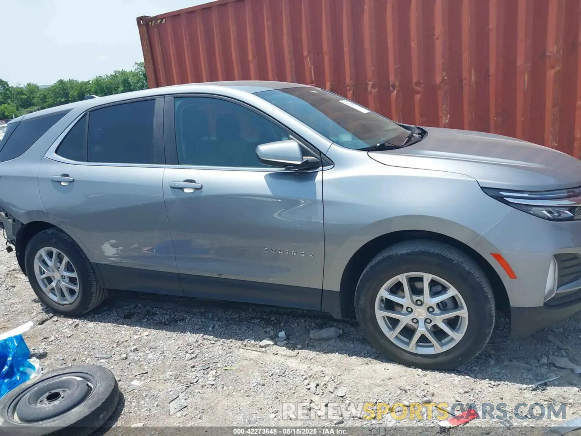 13 fotografías del automóvil dañado 3GNAXTEG0PS187015 CHEVROLET EQUINOX 2023
