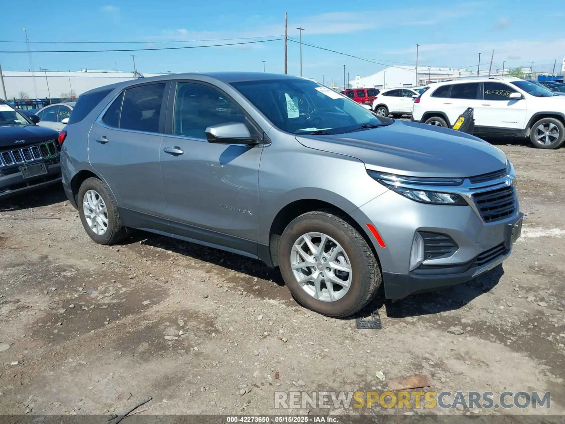 1 fotografías del automóvil dañado 3GNAXTEG0PS202483 CHEVROLET EQUINOX 2023