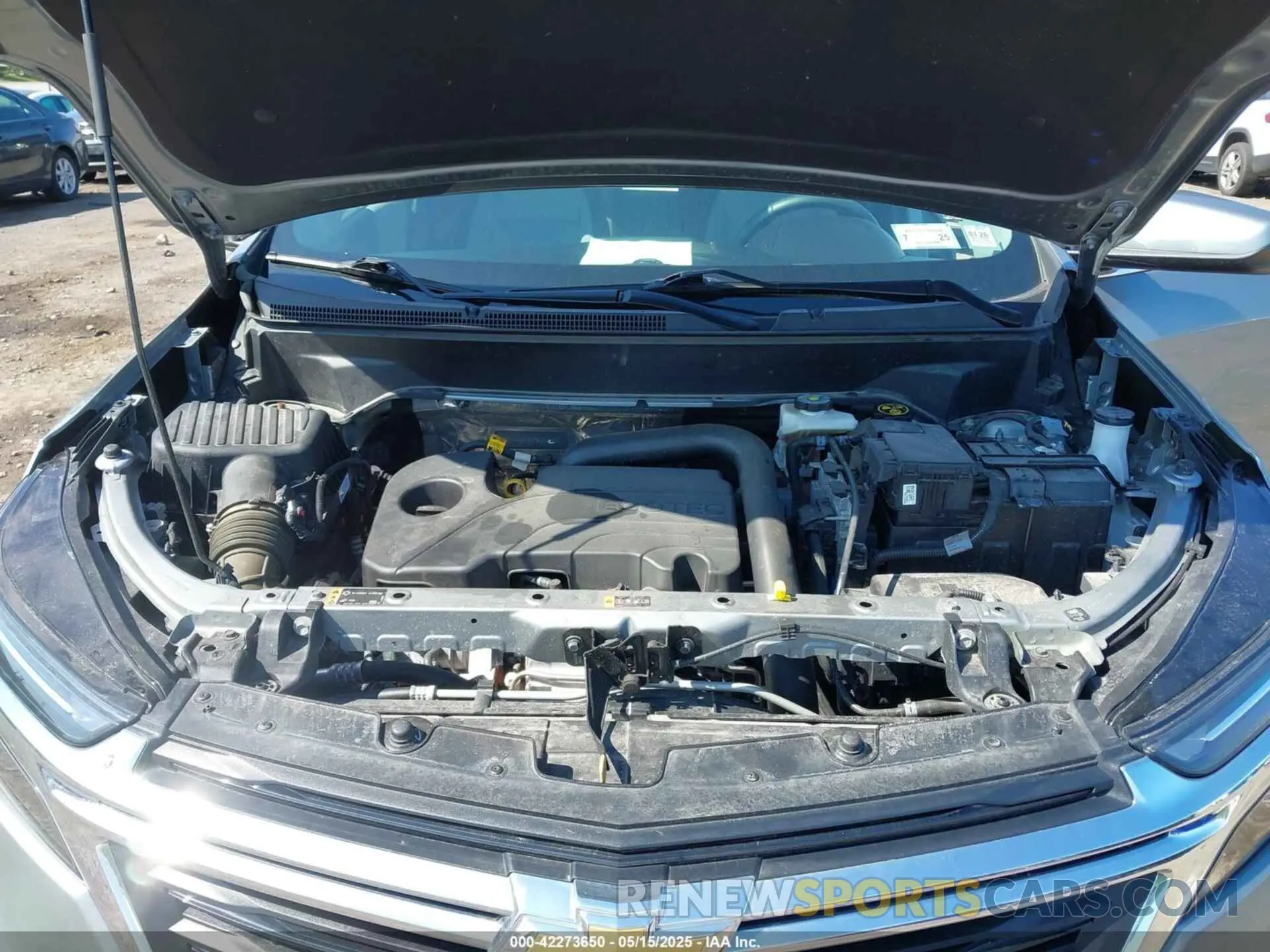 10 fotografías del automóvil dañado 3GNAXTEG0PS202483 CHEVROLET EQUINOX 2023