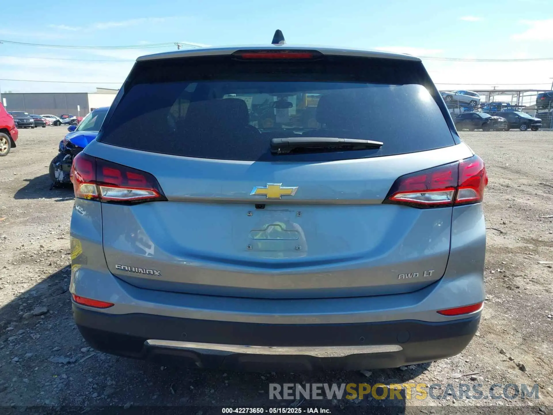 16 fotografías del automóvil dañado 3GNAXTEG0PS202483 CHEVROLET EQUINOX 2023