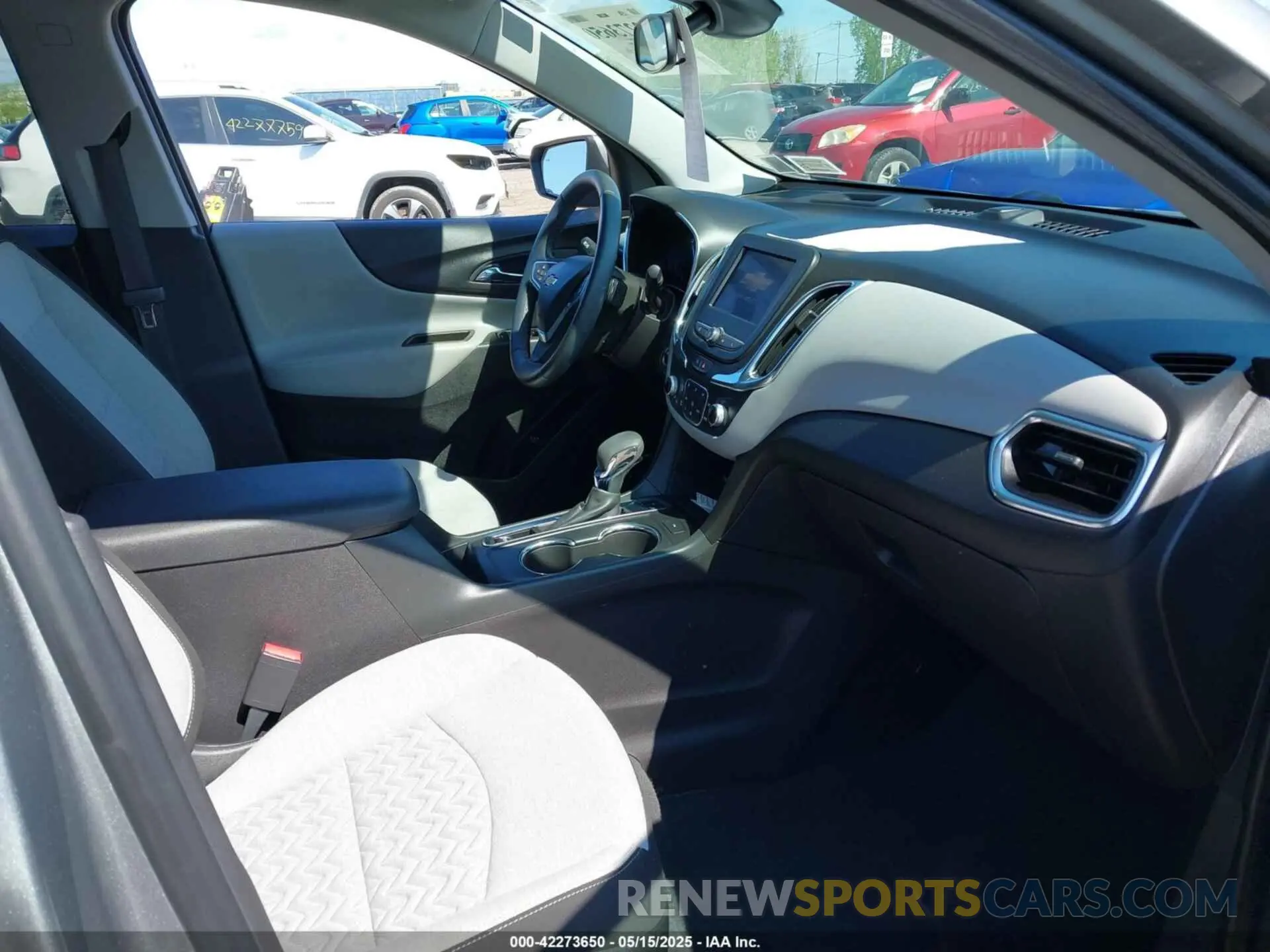 5 fotografías del automóvil dañado 3GNAXTEG0PS202483 CHEVROLET EQUINOX 2023