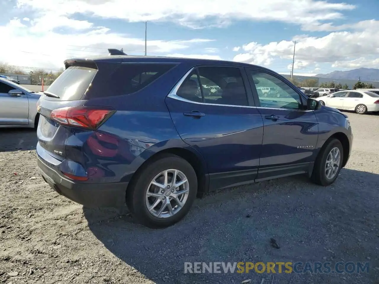 3 fotografías del automóvil dañado 3GNAXTEG1PL198163 CHEVROLET EQUINOX 2023