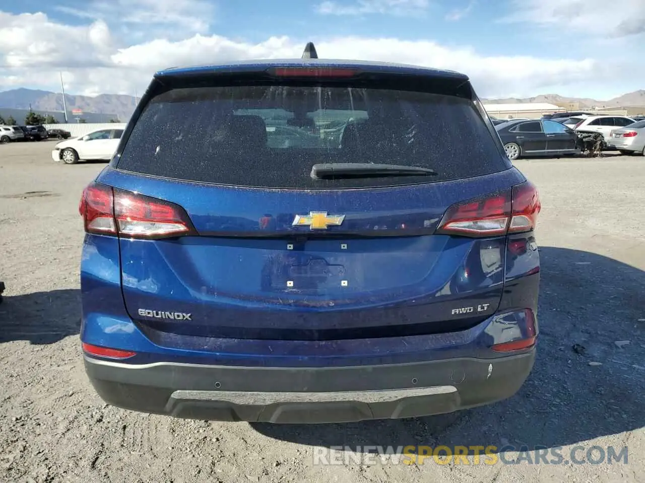 6 fotografías del automóvil dañado 3GNAXTEG1PL198163 CHEVROLET EQUINOX 2023