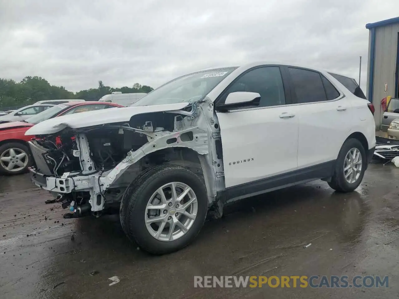 1 fotografías del automóvil dañado 3GNAXTEG1PL250438 CHEVROLET EQUINOX 2023