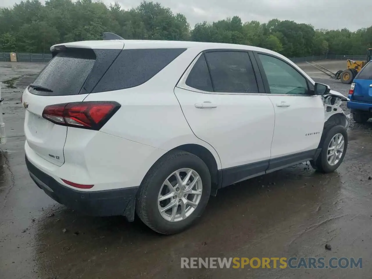 3 fotografías del automóvil dañado 3GNAXTEG1PL250438 CHEVROLET EQUINOX 2023