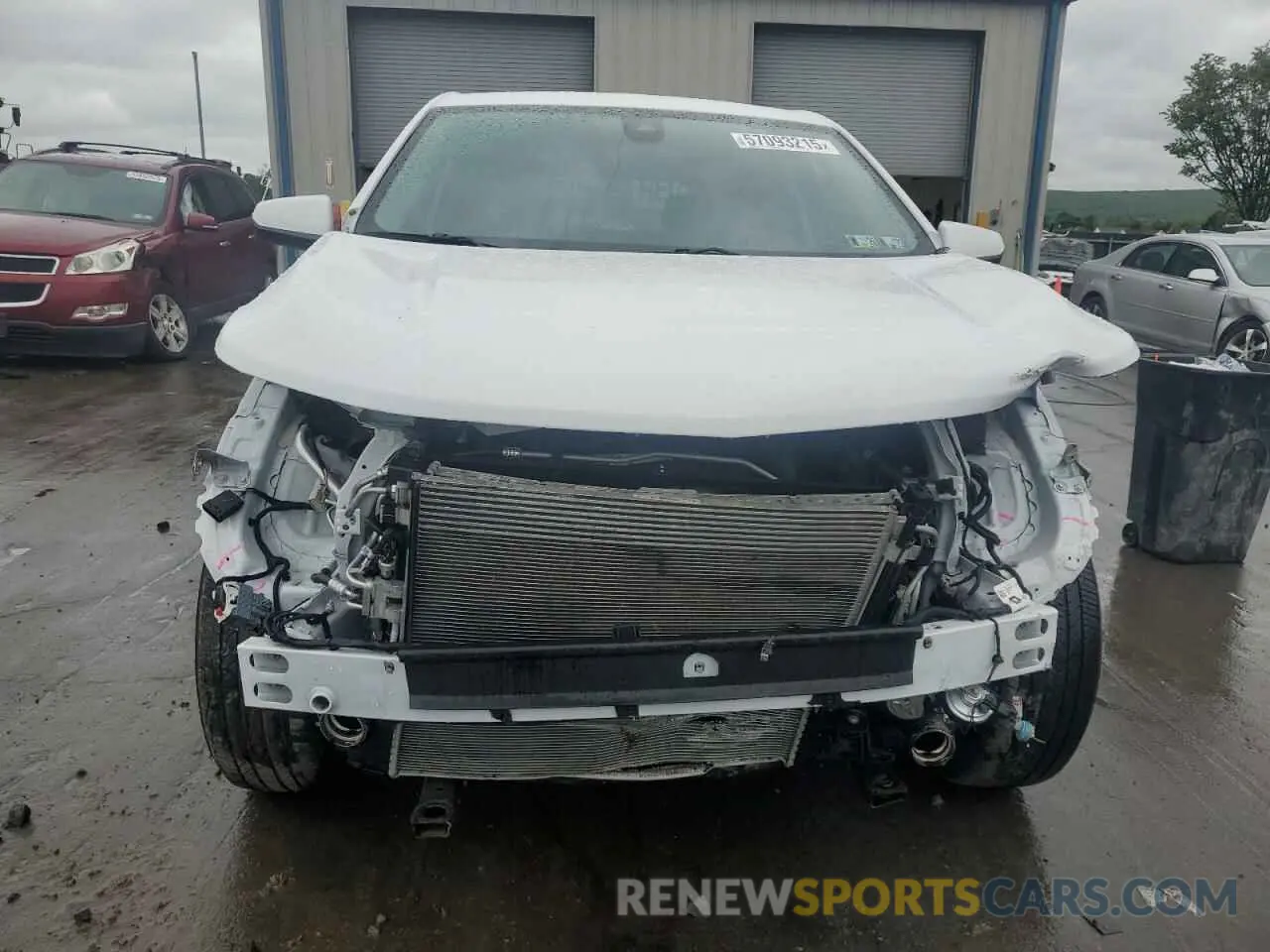 5 fotografías del automóvil dañado 3GNAXTEG1PL250438 CHEVROLET EQUINOX 2023