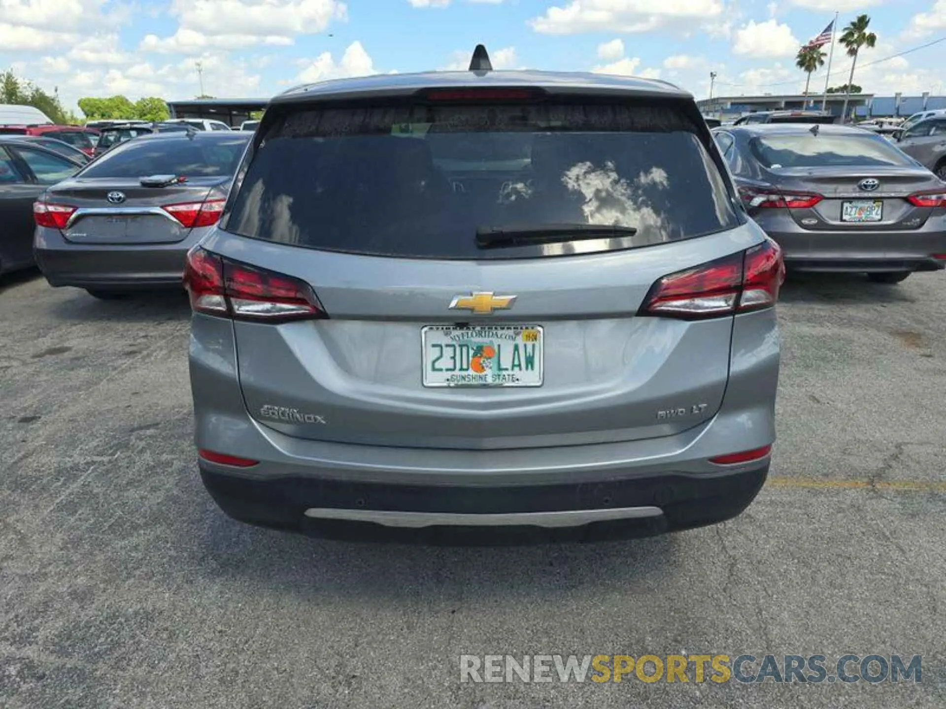 3 fotografías del automóvil dañado 3GNAXTEG1PL252366 CHEVROLET EQUINOX 2023