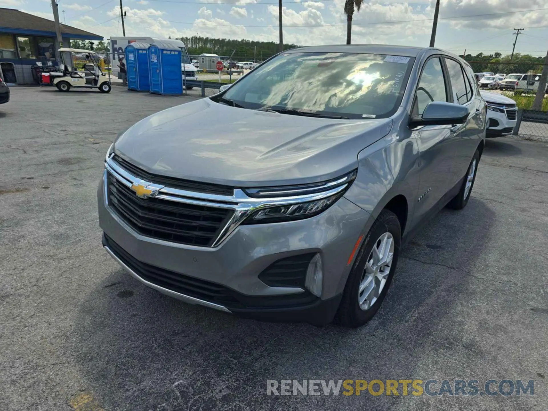 5 fotografías del automóvil dañado 3GNAXTEG1PL252366 CHEVROLET EQUINOX 2023