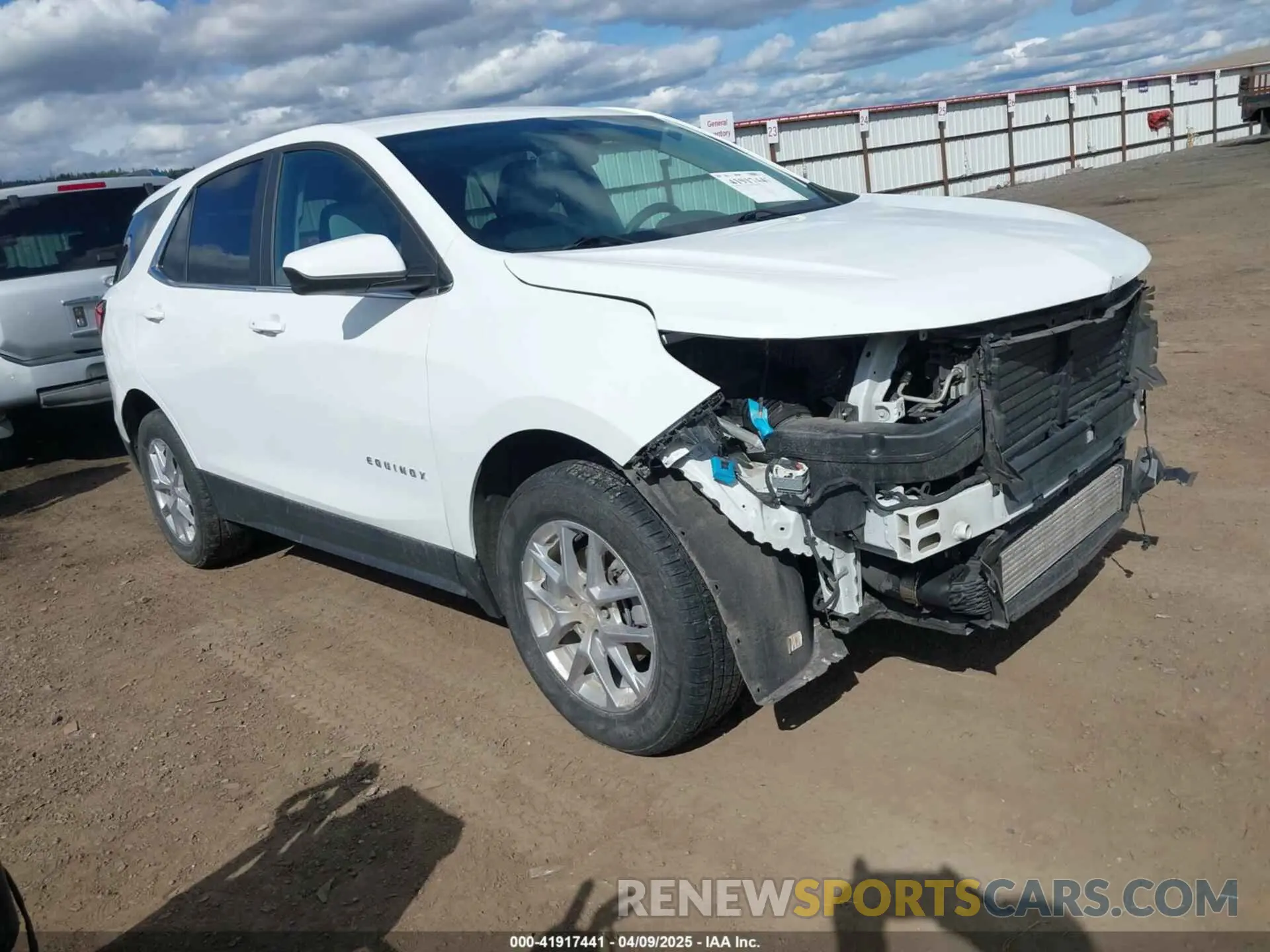 1 fotografías del automóvil dañado 3GNAXTEG1PS203321 CHEVROLET EQUINOX 2023