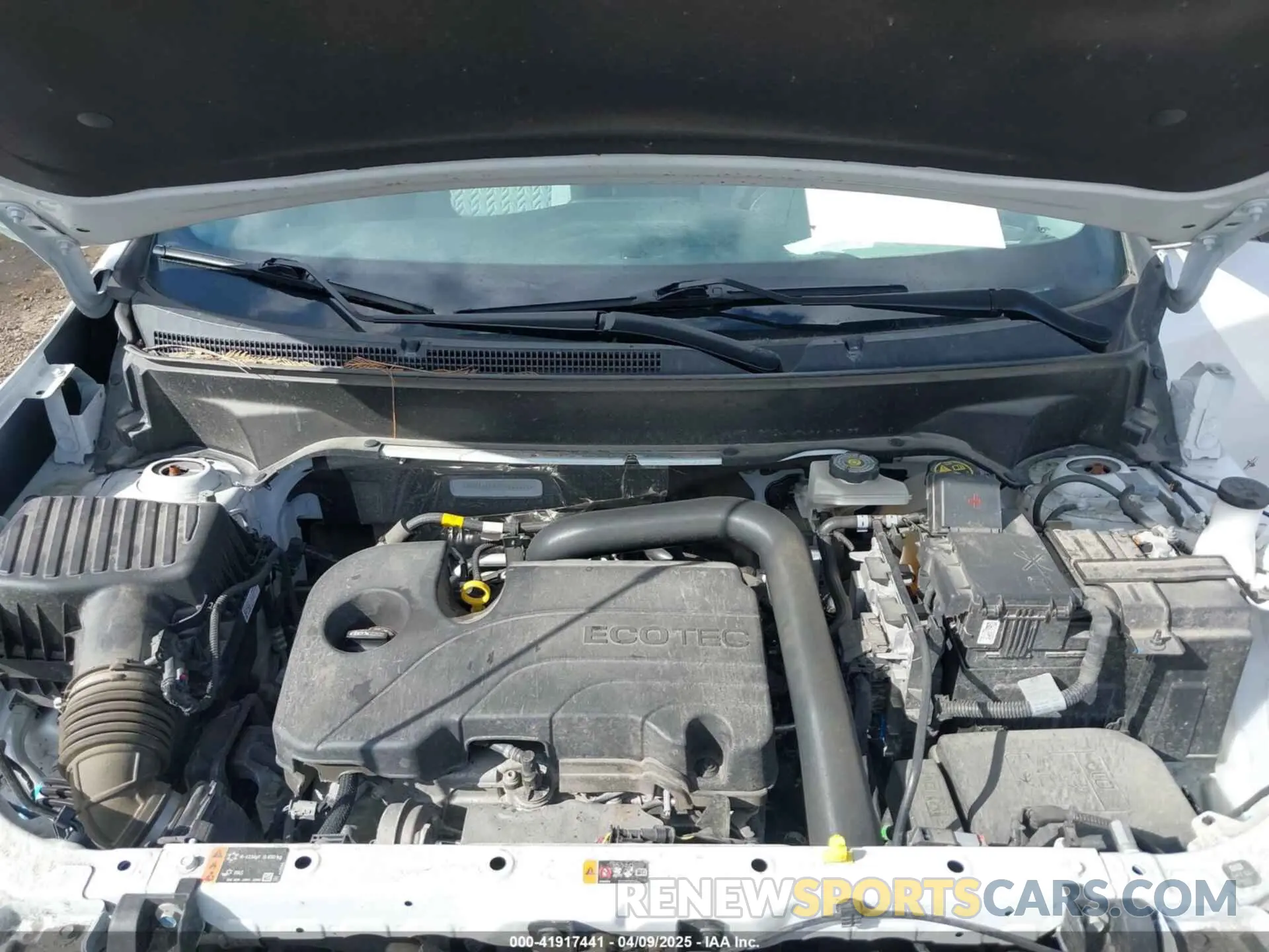 10 fotografías del automóvil dañado 3GNAXTEG1PS203321 CHEVROLET EQUINOX 2023