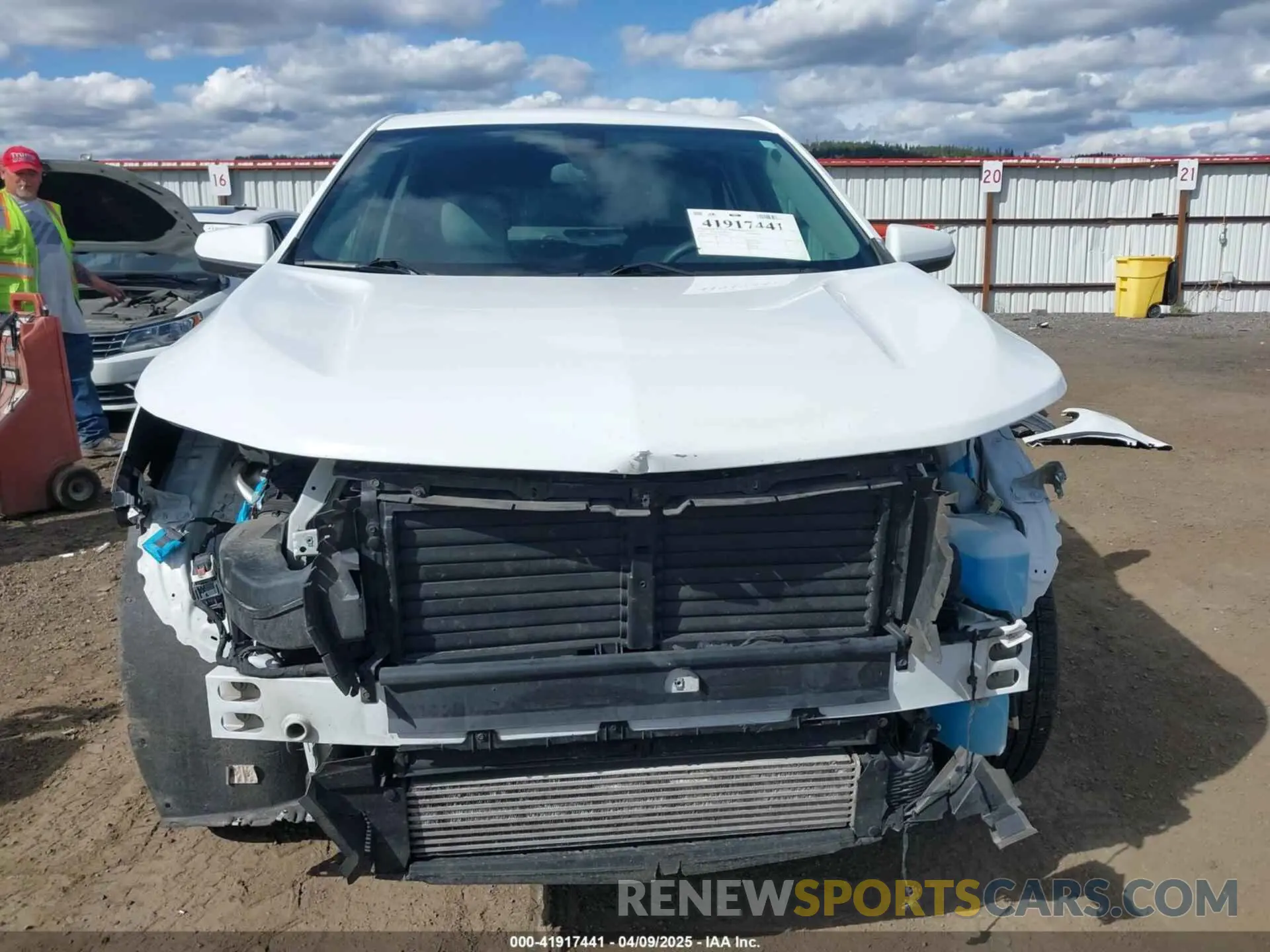 13 fotografías del automóvil dañado 3GNAXTEG1PS203321 CHEVROLET EQUINOX 2023