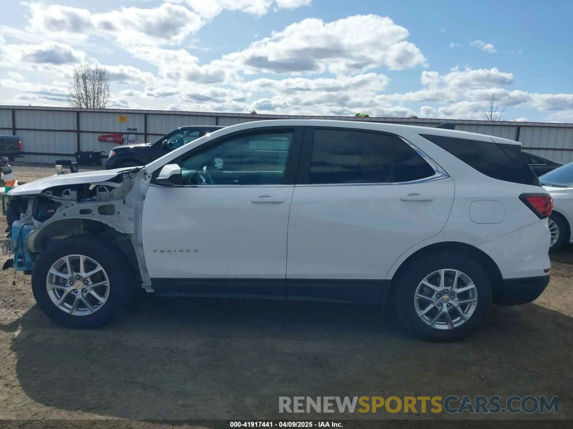 15 fotografías del automóvil dañado 3GNAXTEG1PS203321 CHEVROLET EQUINOX 2023