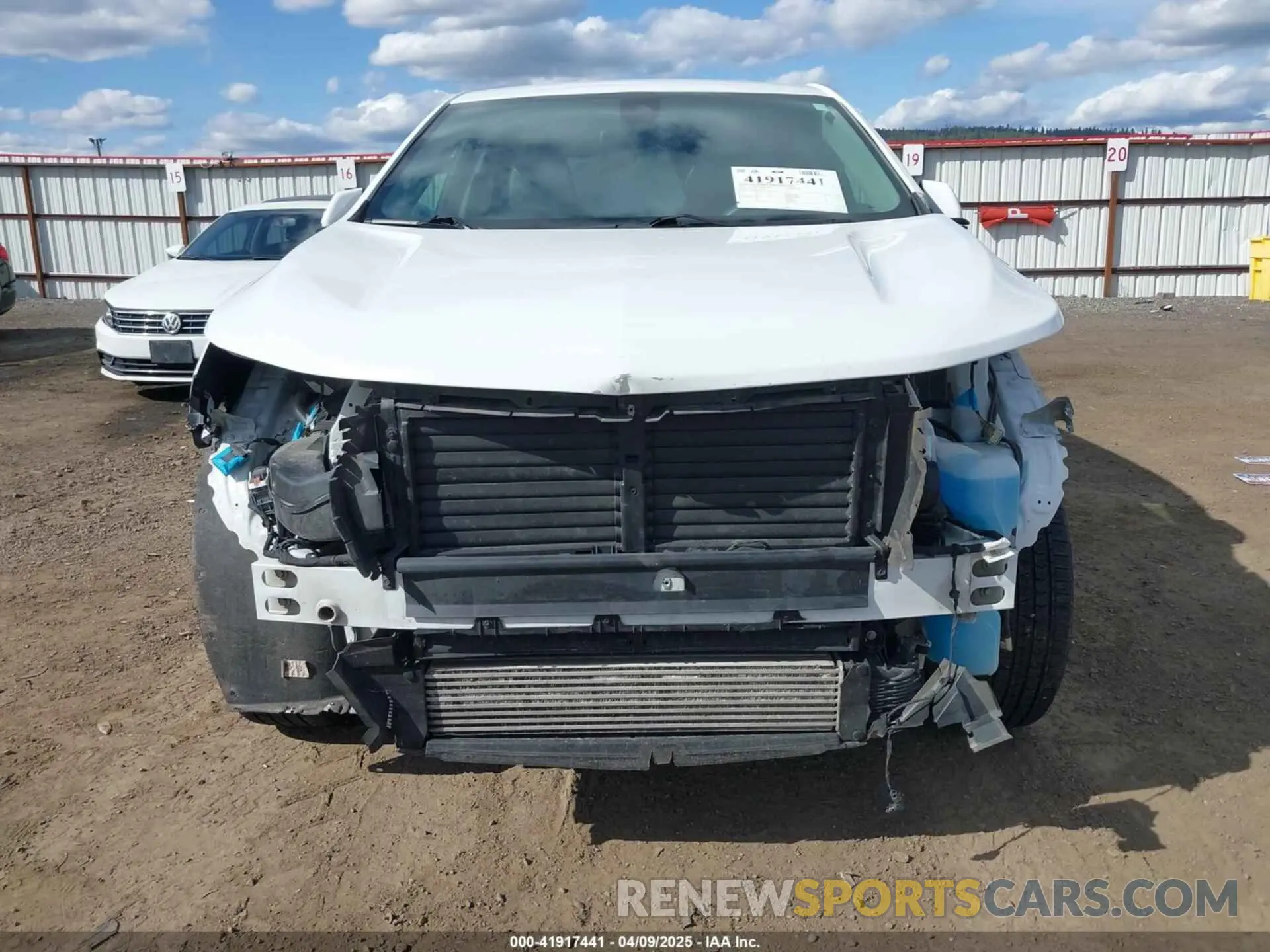 6 fotografías del automóvil dañado 3GNAXTEG1PS203321 CHEVROLET EQUINOX 2023