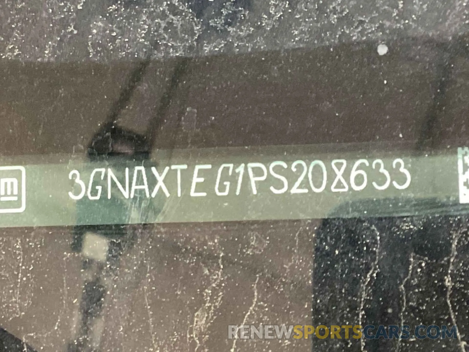 3 fotografías del automóvil dañado 3GNAXTEG1PS208633 CHEVROLET EQUINOX 2023