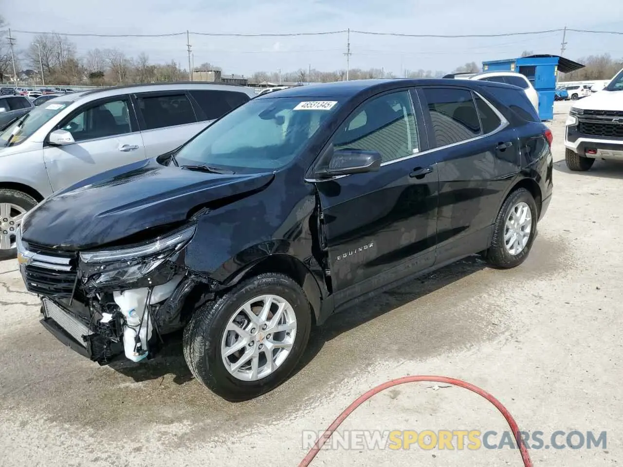 1 fotografías del automóvil dañado 3GNAXTEG2PL259908 CHEVROLET EQUINOX 2023
