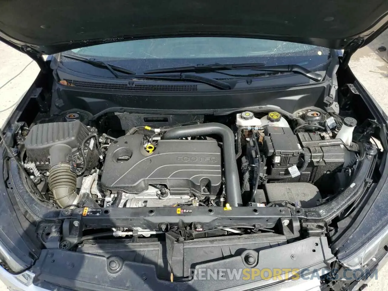 12 fotografías del automóvil dañado 3GNAXTEG2PL259908 CHEVROLET EQUINOX 2023