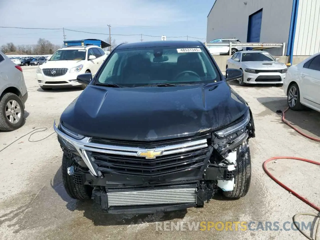 5 fotografías del automóvil dañado 3GNAXTEG2PL259908 CHEVROLET EQUINOX 2023
