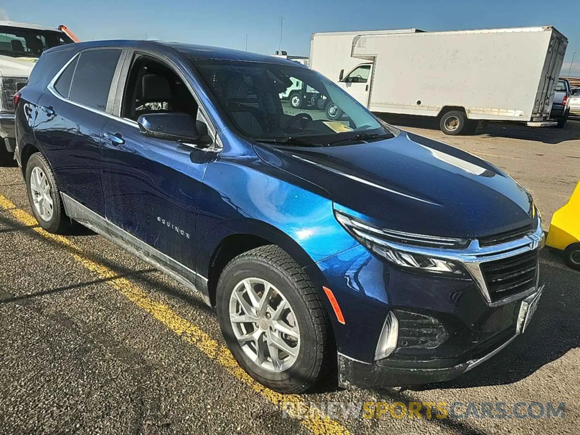 5 fotografías del automóvil dañado 3GNAXTEG2PS113062 CHEVROLET EQUINOX 2023