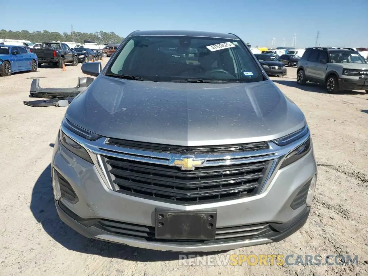 5 fotografías del automóvil dañado 3GNAXTEG2PS209239 CHEVROLET EQUINOX 2023