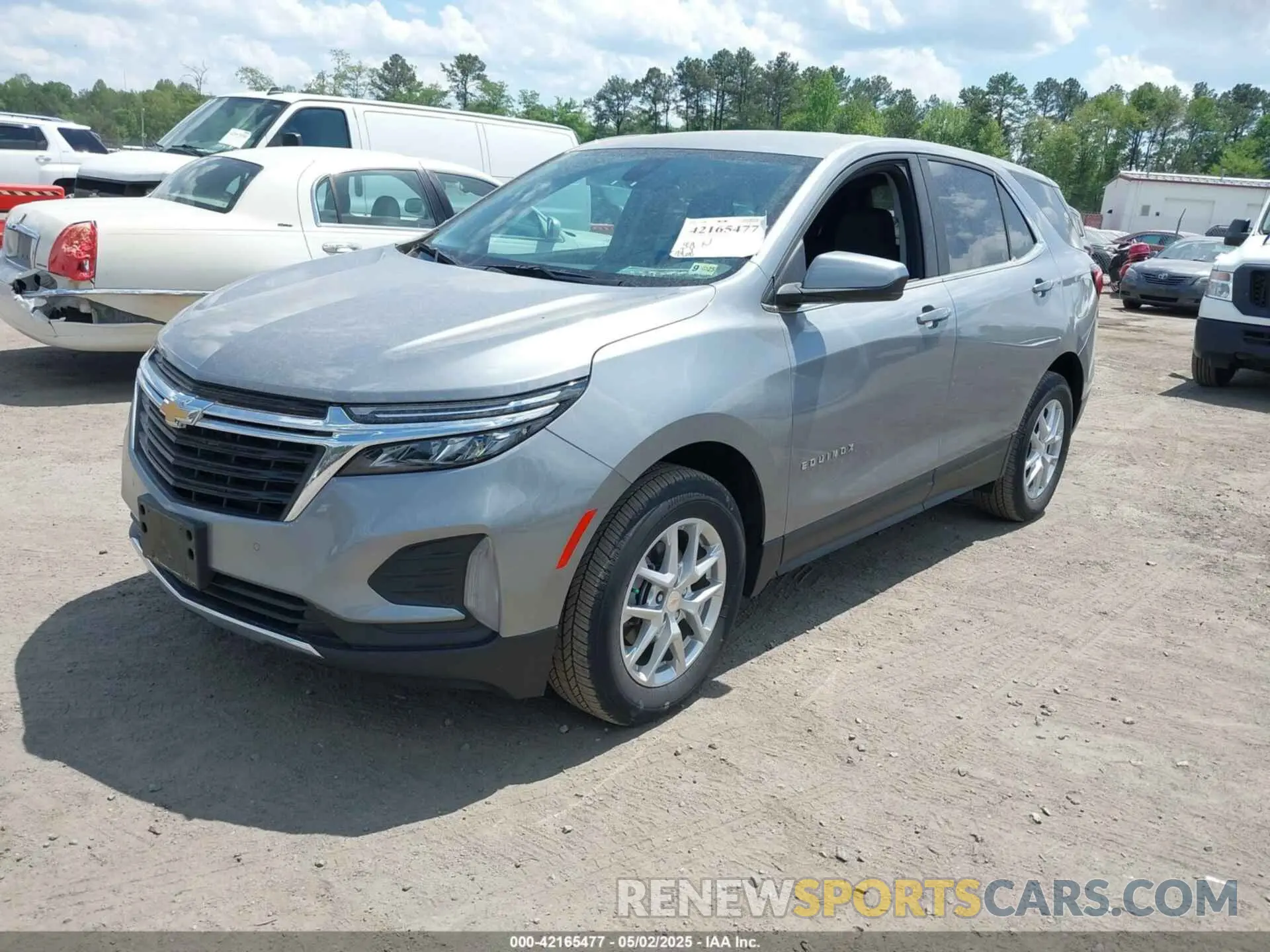 2 fotografías del automóvil dañado 3GNAXTEG3PL251400 CHEVROLET EQUINOX 2023