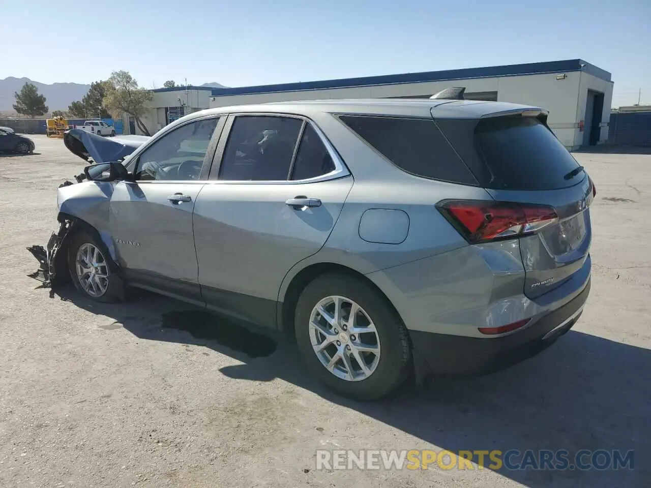 2 fotografías del automóvil dañado 3GNAXTEG5PL130254 CHEVROLET EQUINOX 2023