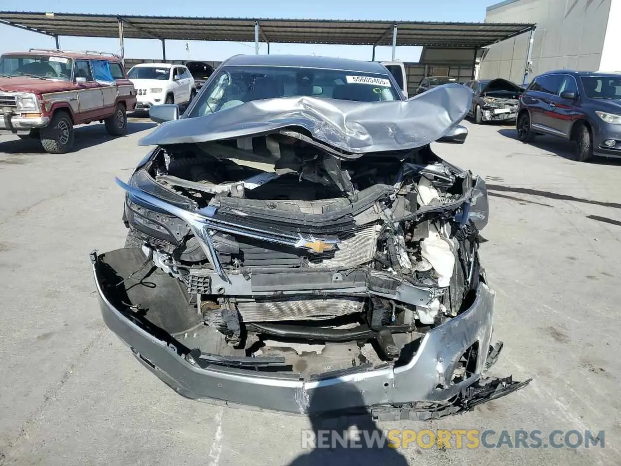 5 fotografías del automóvil dañado 3GNAXTEG5PL130254 CHEVROLET EQUINOX 2023
