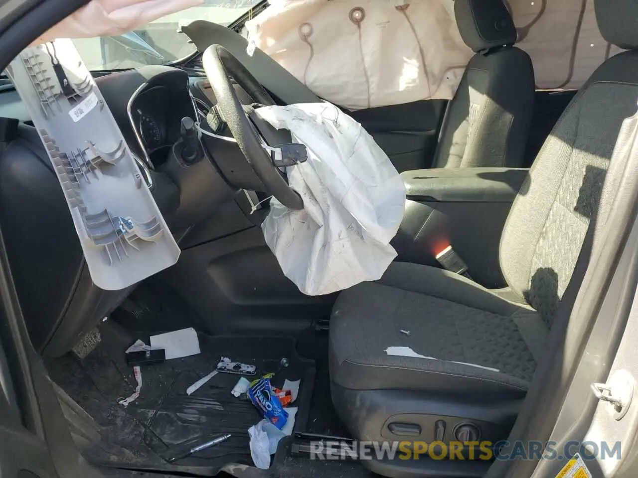 7 fotografías del automóvil dañado 3GNAXTEG5PL130254 CHEVROLET EQUINOX 2023