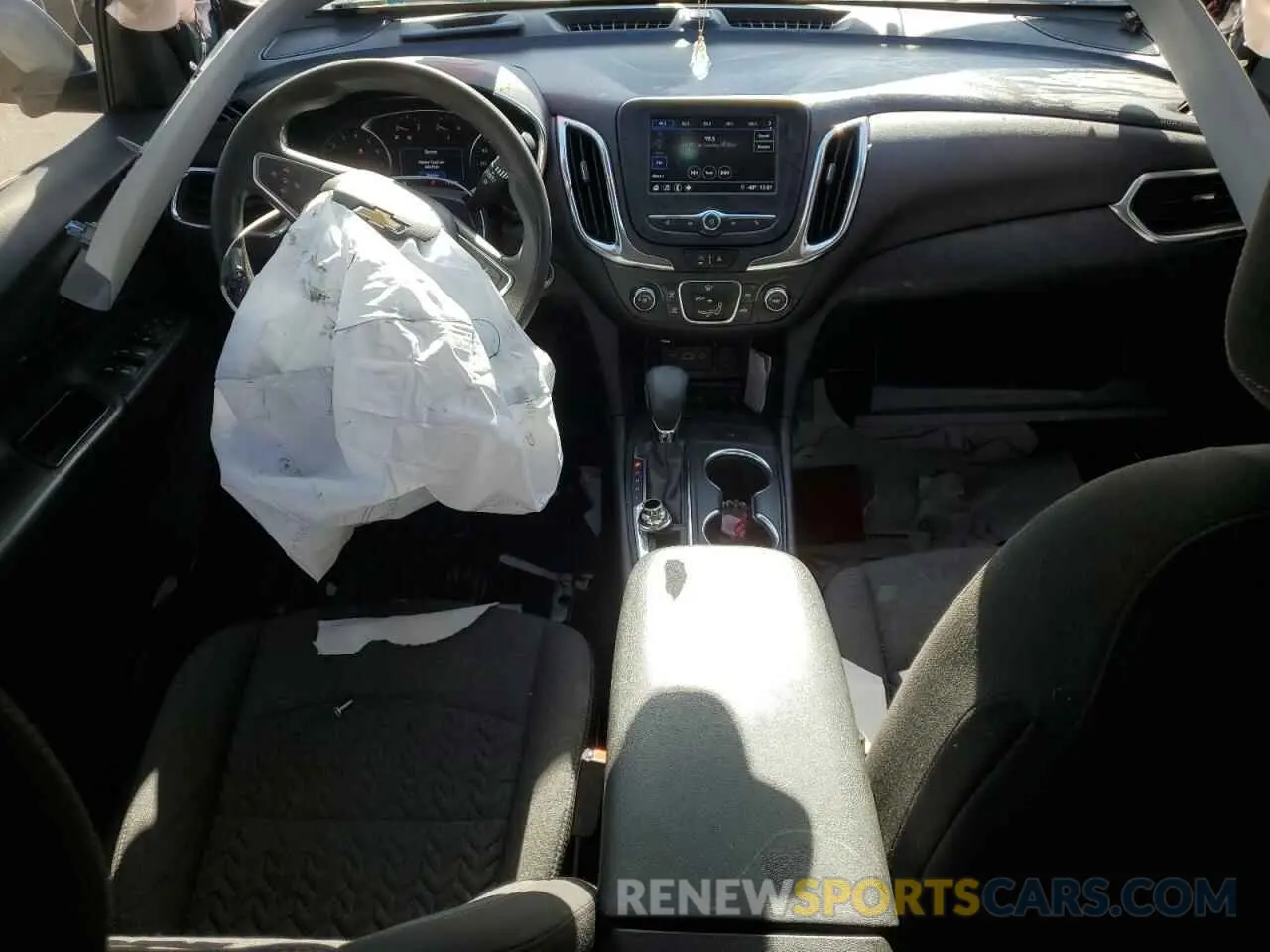 8 fotografías del automóvil dañado 3GNAXTEG5PL130254 CHEVROLET EQUINOX 2023