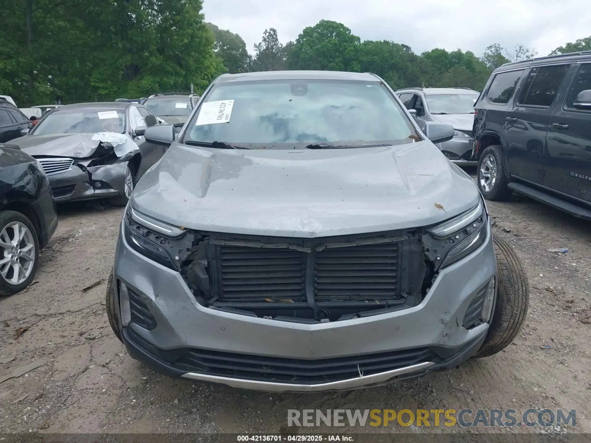 11 fotografías del automóvil dañado 3GNAXTEG5PL154697 CHEVROLET EQUINOX 2023