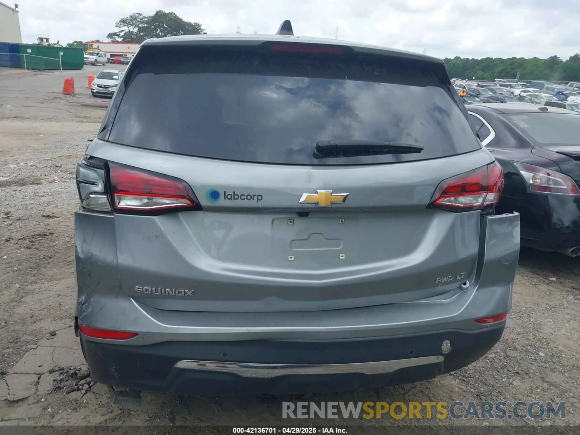 15 fotografías del automóvil dañado 3GNAXTEG5PL154697 CHEVROLET EQUINOX 2023