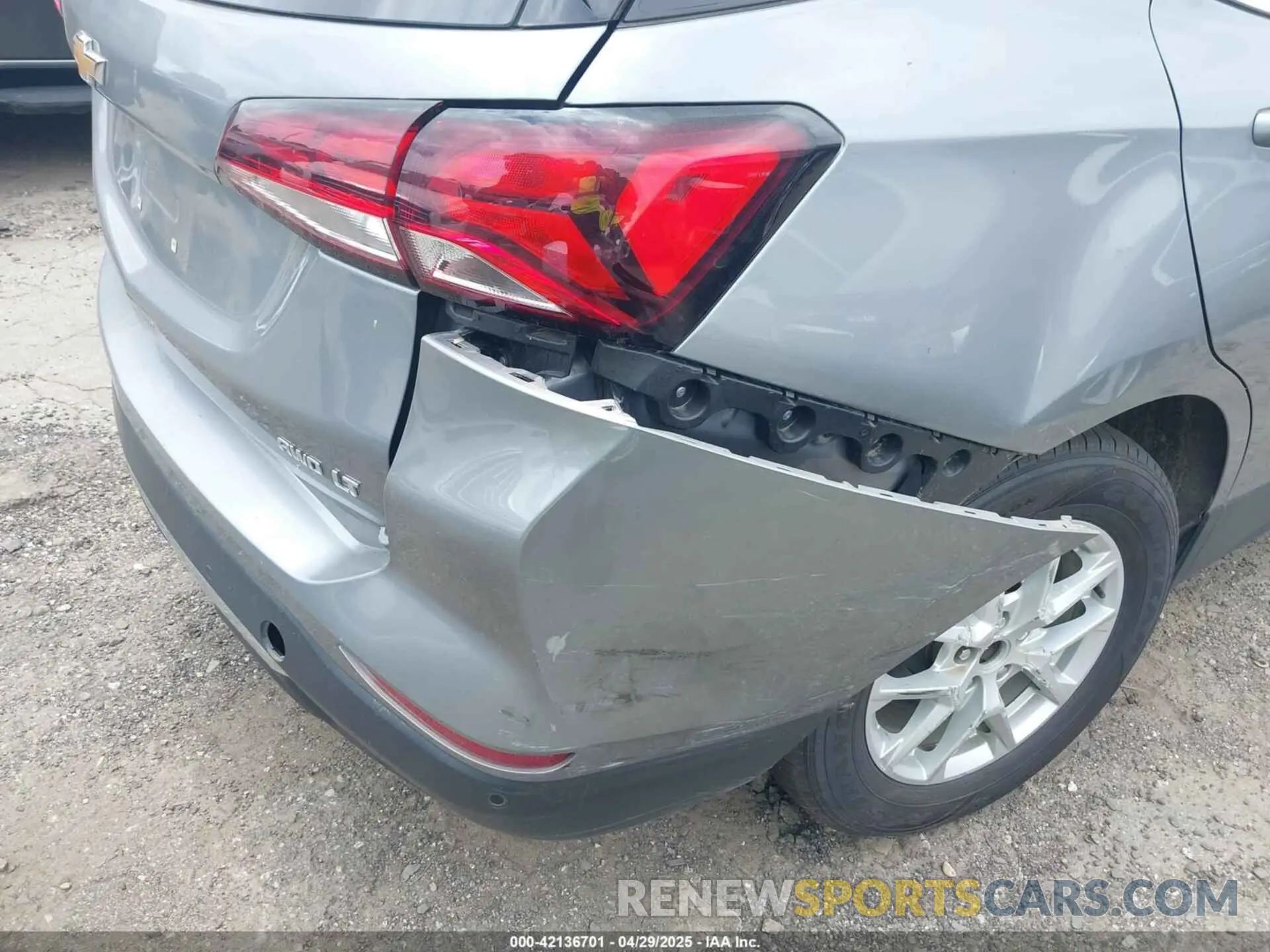 16 fotografías del automóvil dañado 3GNAXTEG5PL154697 CHEVROLET EQUINOX 2023